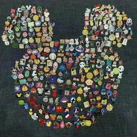 Disney Accessories - New Lot of 25 Disney Pins – Unique, Authentic, and Tradable!